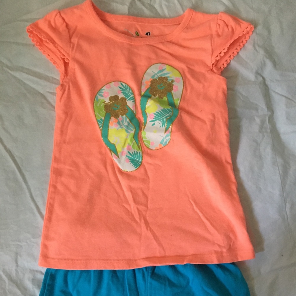 Size 4t girls cotton t shirt